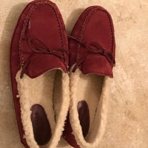 Slippers Suede Magenta